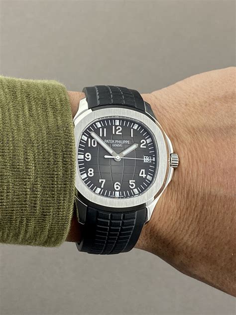 patek aquanaut wrist|patek philippe aquanaut reviews.